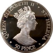 50 Pence - Elizabeth II WWII obverse image