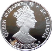 50 Pence - Elizabeth II Wedding of Charles and Camilla obverse image