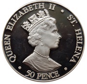50 Pence - Elizabeth II Queen Elizabeth II 80th Birthday obverse image