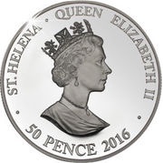 50 Pence - Elizabeth II East India Company obverse image