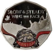 50 Pence - Elizabeth II Aesop's Fables, United Kingdom, 2022 reverse image