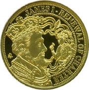 1 Pound - Elizabeth II James I, United Kingdom, 2016 reverse image