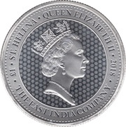 1 Pound - Elizabeth II 1 oz Spade Guinea Shield obverse image