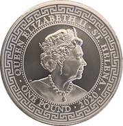 1 Pound - Elizabeth II Japanese Trade Dollar obverse image