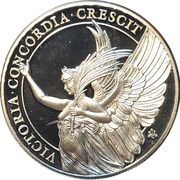 1 Pound - Elizabeth II Victory, United Kingdom, 2021 reverse image