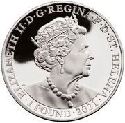 1 Pound - Elizabeth II Napoleon Monogram obverse image