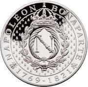 1 Pound - Elizabeth II Napoleon Monogram, United Kingdom, 2021 reverse image