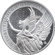 1 Pound - Elizabeth II Victory, United Kingdom, 2021 reverse image