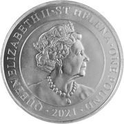 1 Pound - Elizabeth II Chinese Trade Dollar obverse image