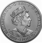 1 Pound - Elizabeth II Hera and the Peacock obverse image