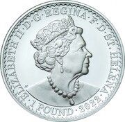 1 Pound - Elizabeth II Gothic Victoria Crown obverse image