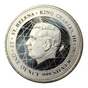 1 Pound - Charles III The Boston Tea Party obverse image