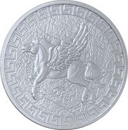 1 Pound - Charles III Pegasus, United Kingdom, 2023 reverse image