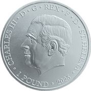 1 Pound - Charles III Queen's Memorial obverse image