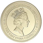 1.25 Pound - Elizabeth II Rose Crown Shield Guinea obverse image