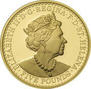 5 Pounds - Elizabeth II Gothic Crown obverse image