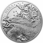 5 Pounds - Elizabeth II Hera and the Peacock, United Kingdom, 2022 reverse image