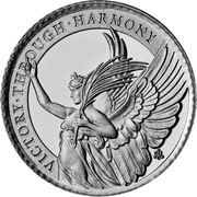 10 Pounds - Elizabeth II Victory, United Kingdom, 2021 reverse image