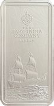 10 Pounds - Charles III East India Company, United Kingdom, 2023 reverse image