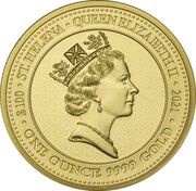 100 Pounds - Elizabeth II Victory obverse image