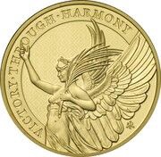100 Pounds - Elizabeth II Victory, United Kingdom, 2021 reverse image
