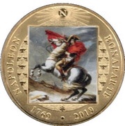 ½ Crown - Elizabeth II Napoleon crosses the Alps, United Kingdom, 2019 reverse image