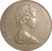 1 Crown - Elizabeth II Coronation Jubilee obverse image