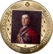 1 Сrown - Elizabeth II 250th anniversary Wellington, United Kingdom, 2019 reverse image