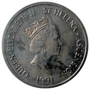 5 Pence - Elizabeth II 3rd portrait obverse image