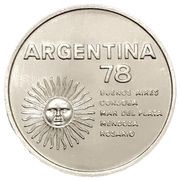 1000 Pesos World Football Championship obverse image