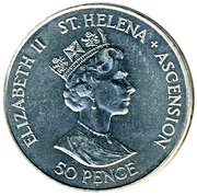 50 Pence - Elizabeth II D-Day obverse image