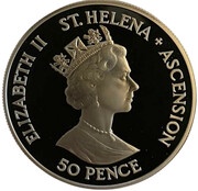 50 Pence - Elizabeth II D-Day obverse image