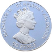 50 Pence - Elizabeth II D-Day, Silver Proof Issue, Piedfort obverse image