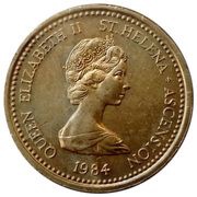 1 Pound - Elizabeth II 2nd portrait obverse image