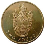 2 Pounds - Elizabeth II Discovery, United Kingdom, 2002 reverse image