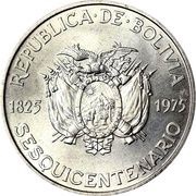 500 Pesos Bolivianos Independence obverse image