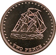 2 Pence - Elizabeth II, United Kingdom, 2008 reverse image
