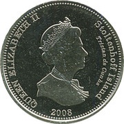 1 Crown - Elizabeth II obverse image
