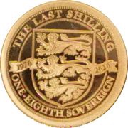 ⅛ Sovereign - Elizabeth II The last shilling, United Kingdom, 2020 reverse image