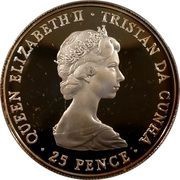 25 Pence - Elizabeth II Year of the Scout obverse image