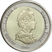 25 Pence - Elizabeth II 4th portrait obverse image
