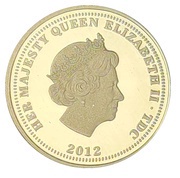 ¼ Sovereign - Elizabeth II Elizabeth and the Lion obverse image
