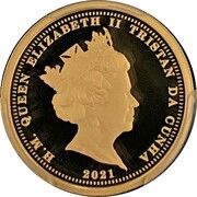 ¼ Noble - Elizabeth II King Edward III obverse image