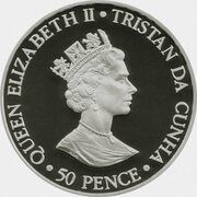 50 Pence - Elizabeth II Queen Mother obverse image