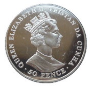 50 Pence - Elizabeth II Queen's Birthday obverse image