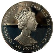 50 Pence - Elizabeth II Queen Victoria obverse image