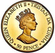 50 Pence - Elizabeth II Queen Victoria obverse image