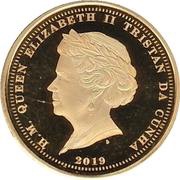 ½ Laurel - Elizabeth II 400th anniversary of the Laurel issue obverse image