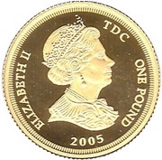 1 Pound - Elizabeth II Lord Nelson obverse image