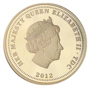 1 Sovereign - Elizabeth II Elizabeth and the Lion obverse image